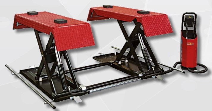 Mondolfo Ferro bandenbrug 3600 kg, z.g.a.n., Ophalen, Zo goed als nieuw