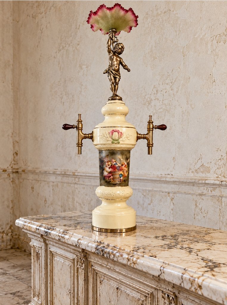 antieke biertap tap oude art nouveau speciaal bier, Ophalen of Verzenden, Overige merken