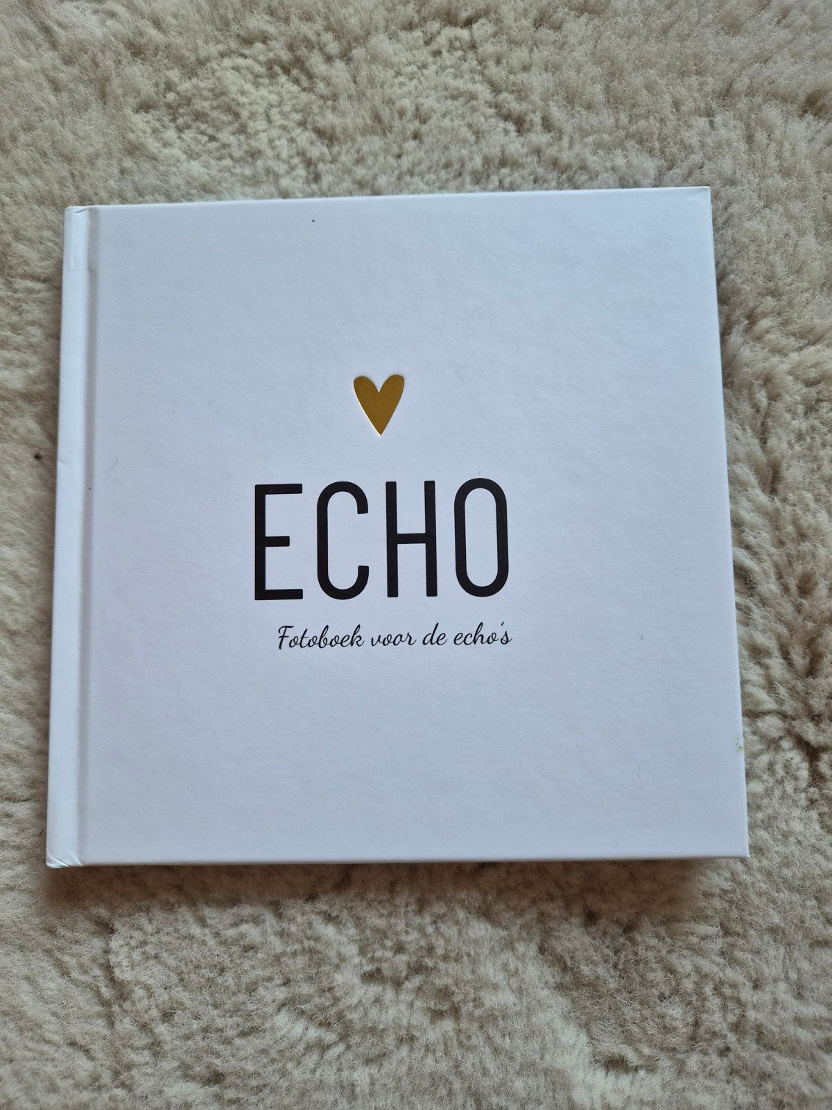 Echo boekje - Ongebruikt met veel notitieruimte, Ophalen of Verzenden, Nieuw, Zwangerschap en Bevalling