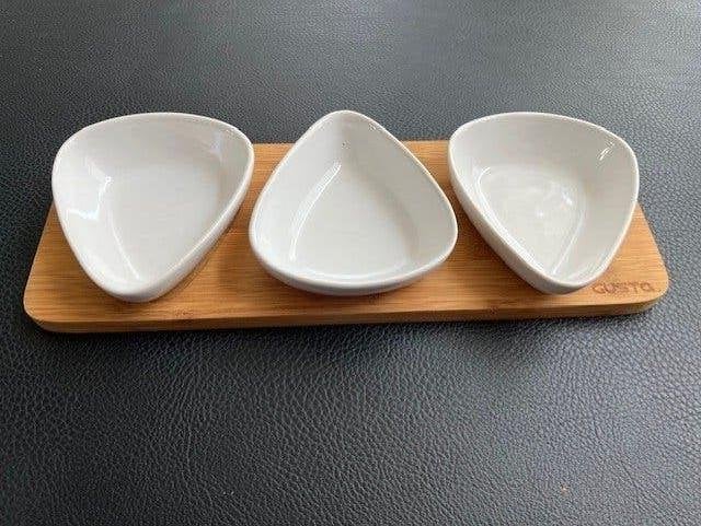 Gusta serveer set 4 delig Nieuw, Overige merken, Keramiek, Overige typen, Nieuw