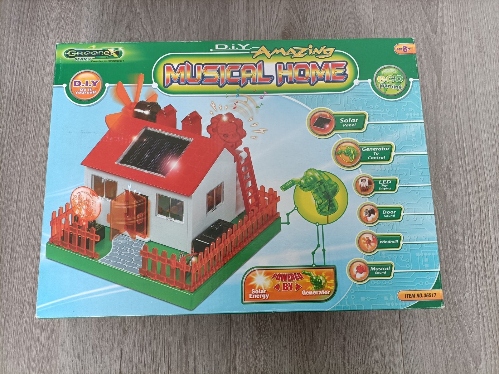 Nieuw huis bouwen op zonneenergie voor kinderen, Ophalen of Verzenden, Nieuw, Elektronica, Met licht