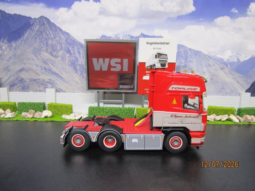 nieuw wsi p bjarne andersen scania doos niet mooi, Ophalen of Verzenden, Nieuw, Bus of Vrachtwagen, Wsi