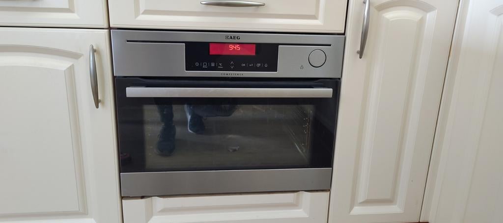 AEG Competence Inbouw Oven - Zo goed als nieuw, Witgoed en Apparatuur, Ovens, Ophalen, 45 tot 50 cm, Gebruikt, Hete lucht