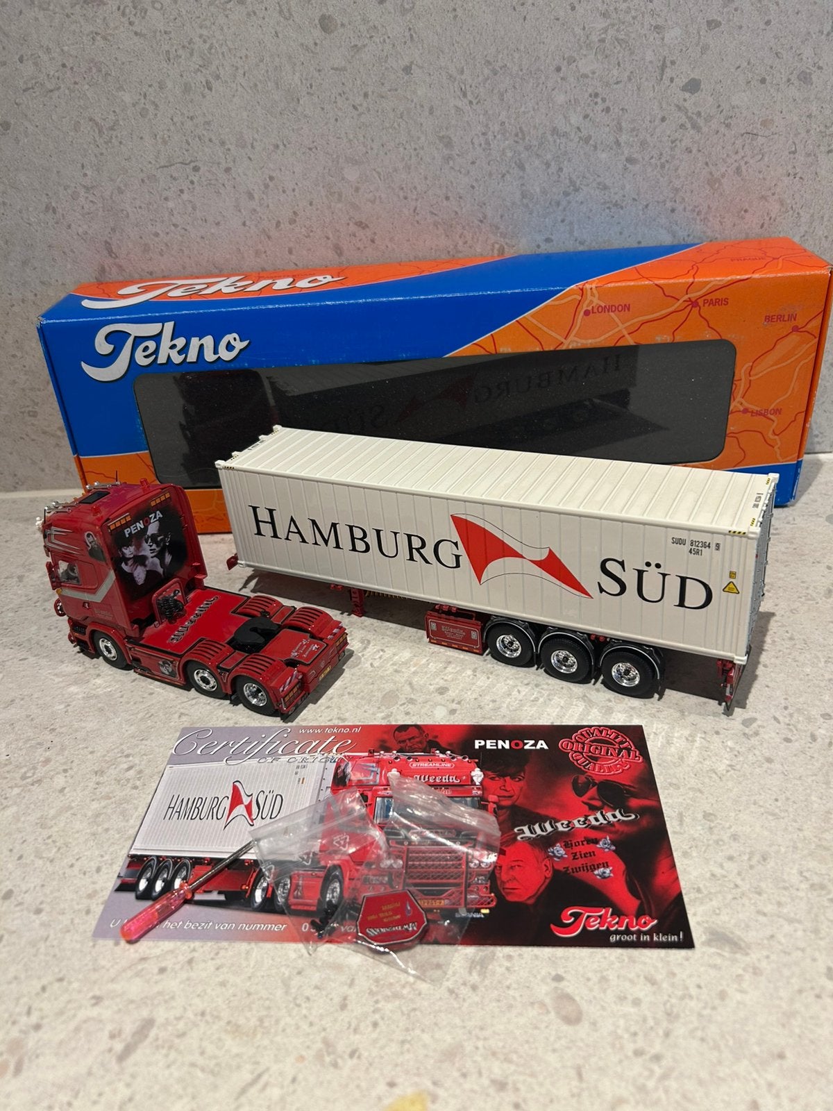 Tekno Weeda Penoza, Ophalen of Verzenden, Zo goed als nieuw, Bus of Vrachtwagen, Tekno