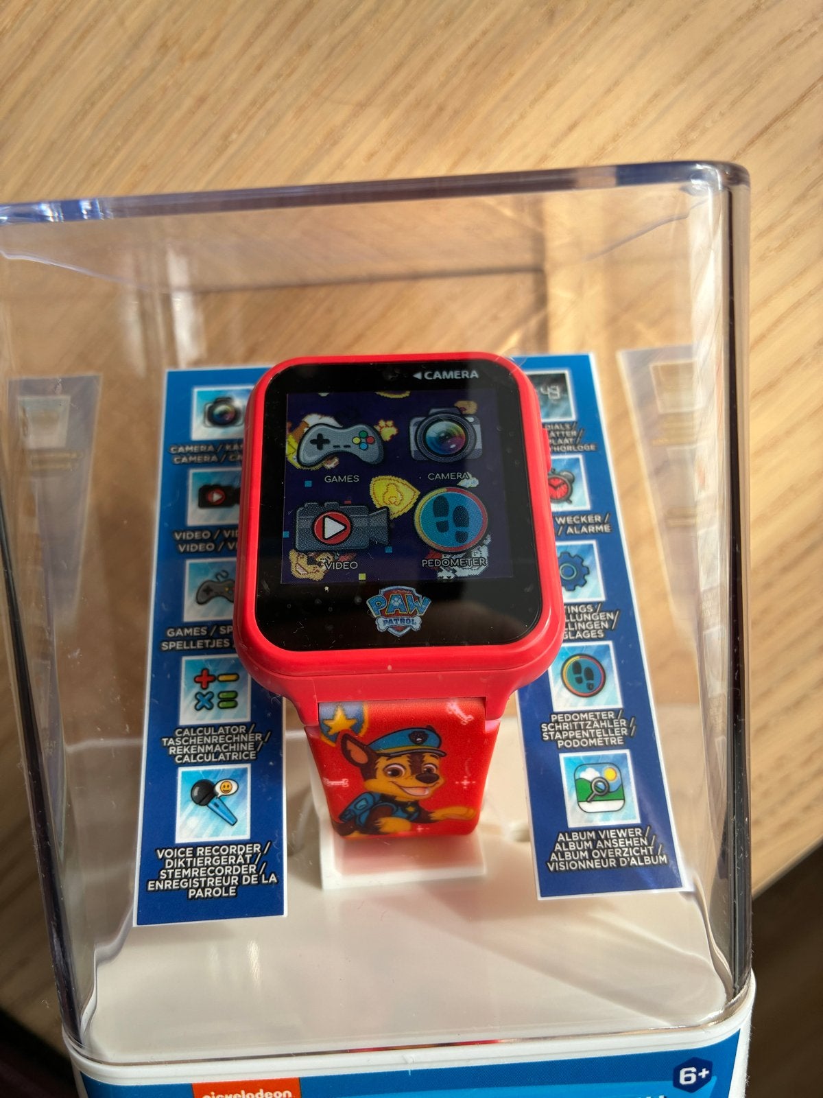 Nieuw Paw Patrol Interactief Horloge - Touchscreen, Sieraden, Tassen en Uiterlijk, Ophalen of Verzenden, Nieuw, Rood, Jongen of Meisje