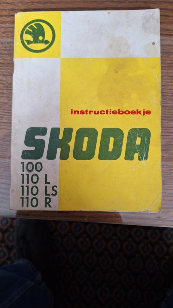 Skoda instructieboekje, Ophalen of Verzenden