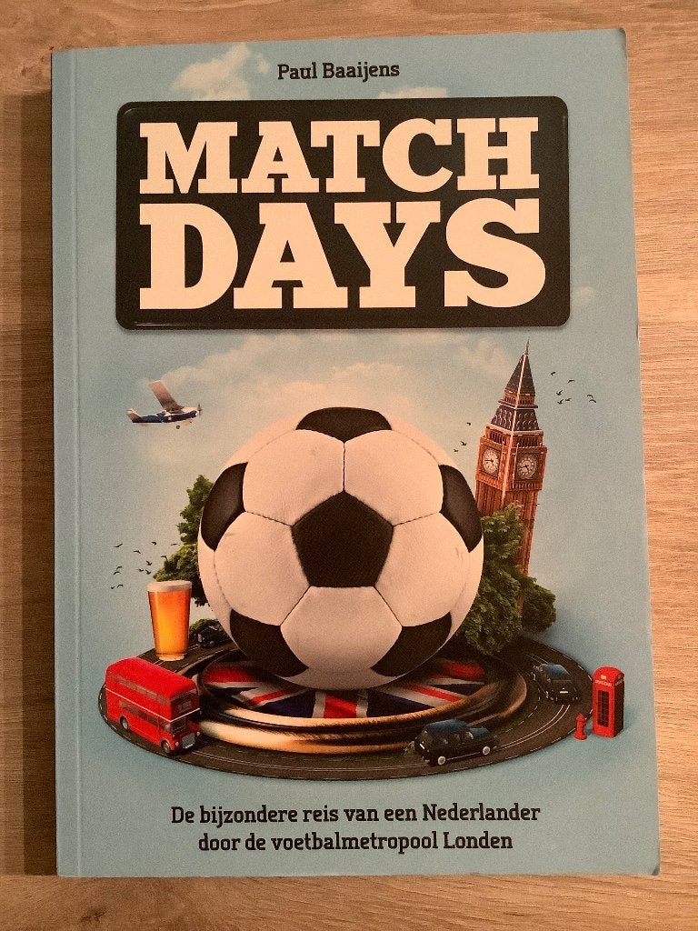 Voetbalboek Matchdays van Paul Baaijens, Paul Baaijens, Ophalen of Verzenden, Zo goed als nieuw, Balsport