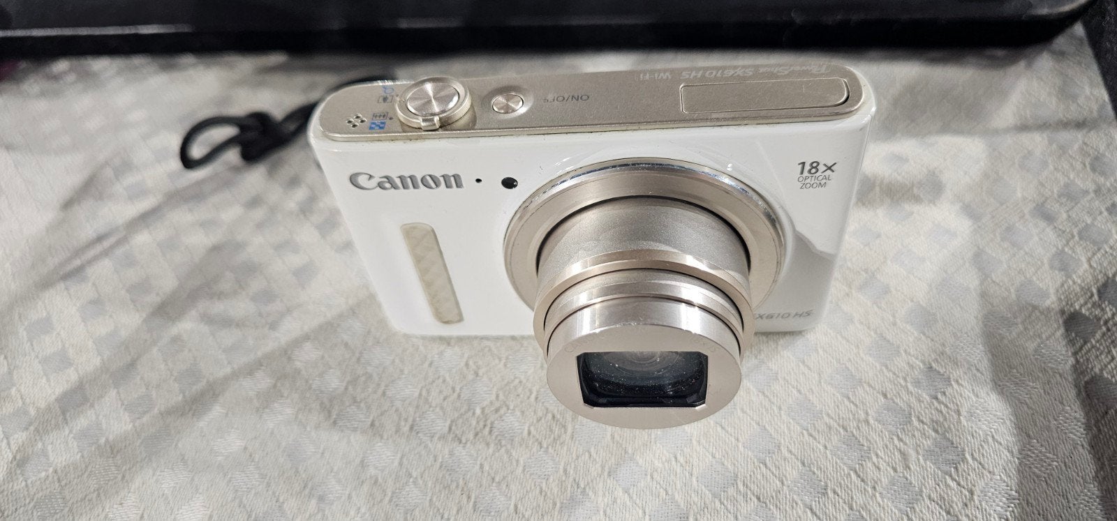 Canon PowerShot SX610 HS Compactcamera met 18x optische zoom, Ophalen, Gebruikt, Ingebouwde flitser, Geheugenkaart