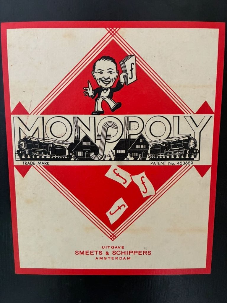 Monopoly de Luxe (guldenversie), Een of twee spelers, Ophalen of Verzenden, Gebruikt