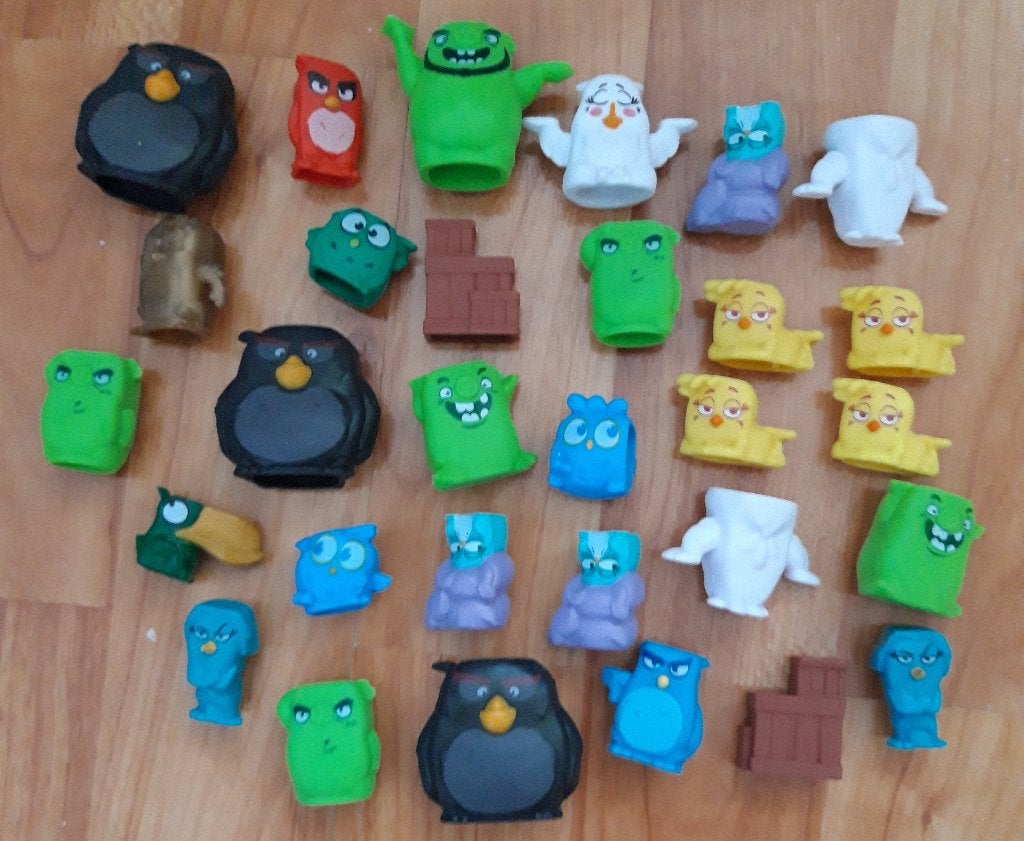 30 Angry Birds van de PLUS, Verzamelen, Supermarktacties, Plus, Ophalen of Verzenden