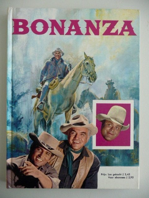 stripboek - BONANZA - hardcover met en andere verhalen, Boeken, Eén stripboek, Ophalen of Verzenden, Gelezen