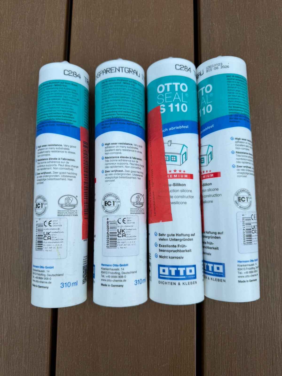 3xPremium siliconenkit €10/stuk, Ophalen, Nieuw