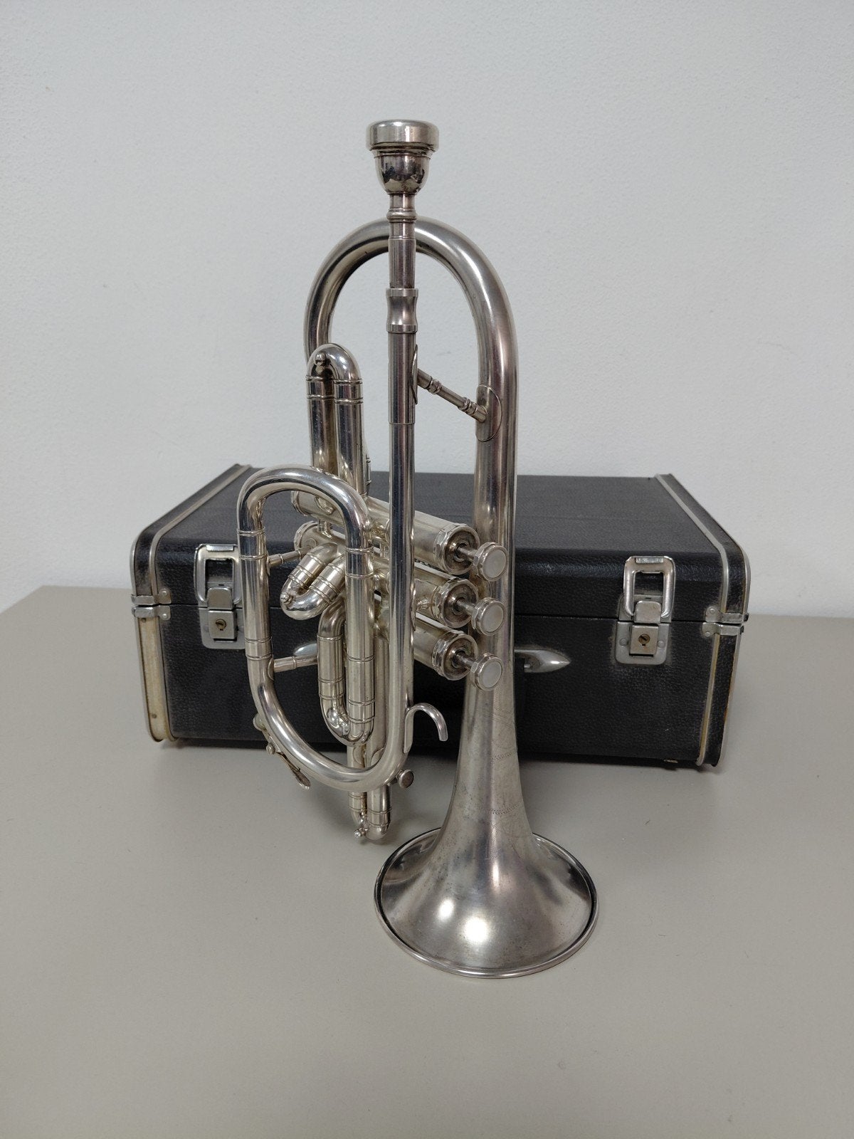Cornet Oriental in koffer, Ophalen of Verzenden, Gebruikt, Overige typen