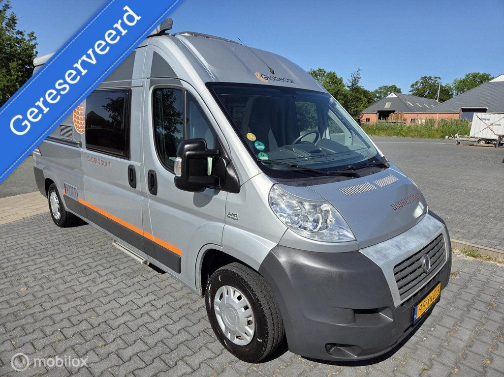Globecar Globescout buscamper ☆Euro4, Zonnepaneel, 120pk, Overige merken, Buscamper of Camperbus, 6 tot 7 meter, Bedrijf