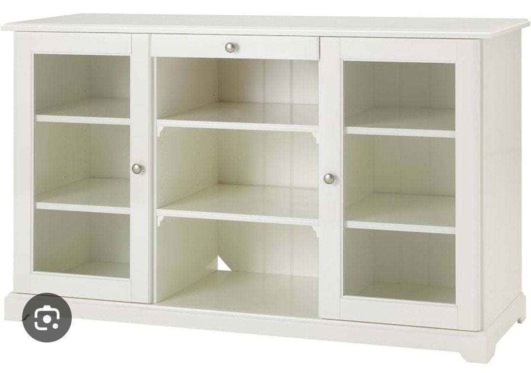 2 nieuwe Glazen deuren voor Liatorp dressoir Ikea, Ophalen, Nieuw, Glas, Minder dan 100 cm