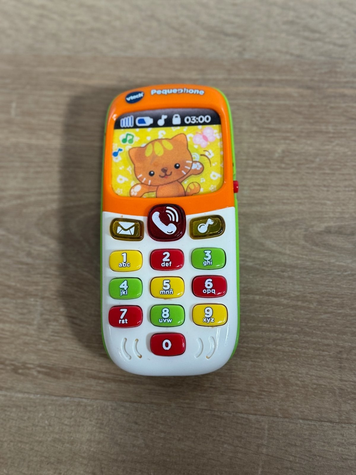 VTech Baby Mijn Eerste Smartphone (Spaans/Engels), Ophalen of Verzenden, Gebruikt, Overige typen, Met geluid