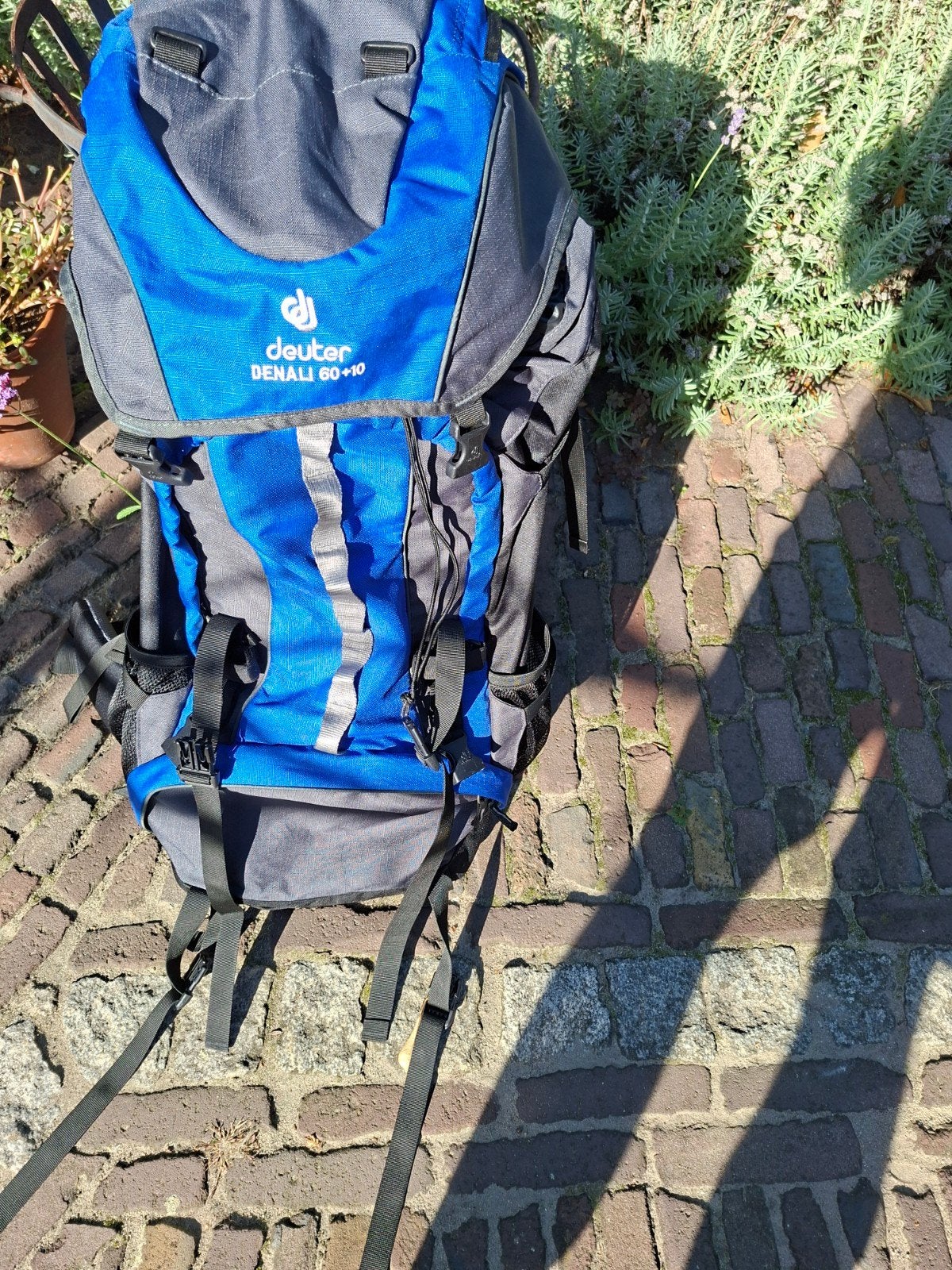 Back pack   Deuter denali 60+10  inclusief regenhoes, Ophalen of Verzenden, Zo goed als nieuw, Rugzak