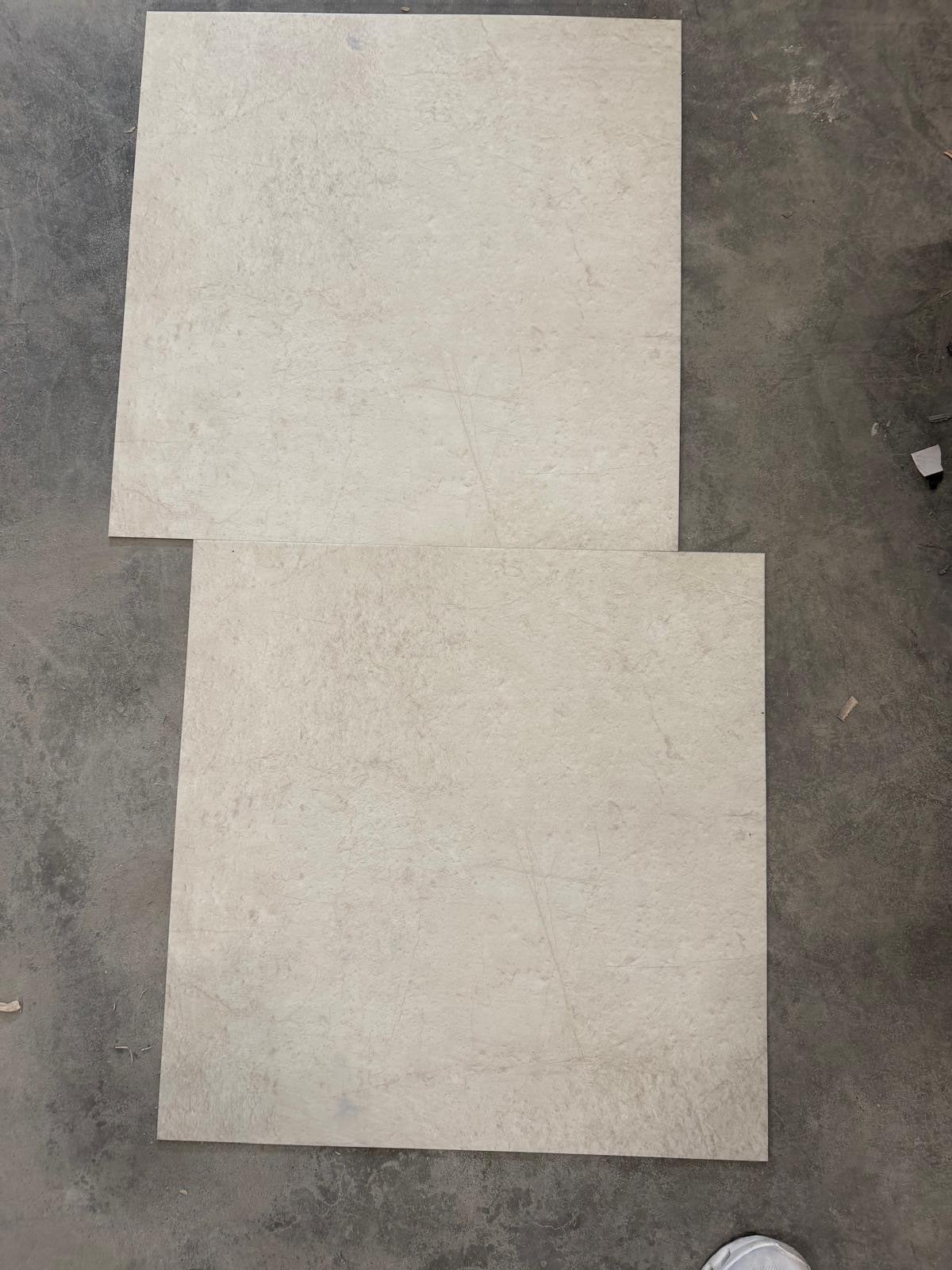 Nieuwe pvc dryback Vloertegels - 77 m² - Beige Keramiek, Ophalen of Verzenden, Nieuw