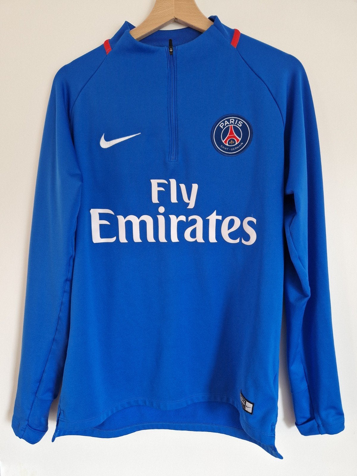 Nike PSG Trainingstrui - Blauw - Maat M, Nike, Ophalen of Verzenden, Zo goed als nieuw, Voetbal