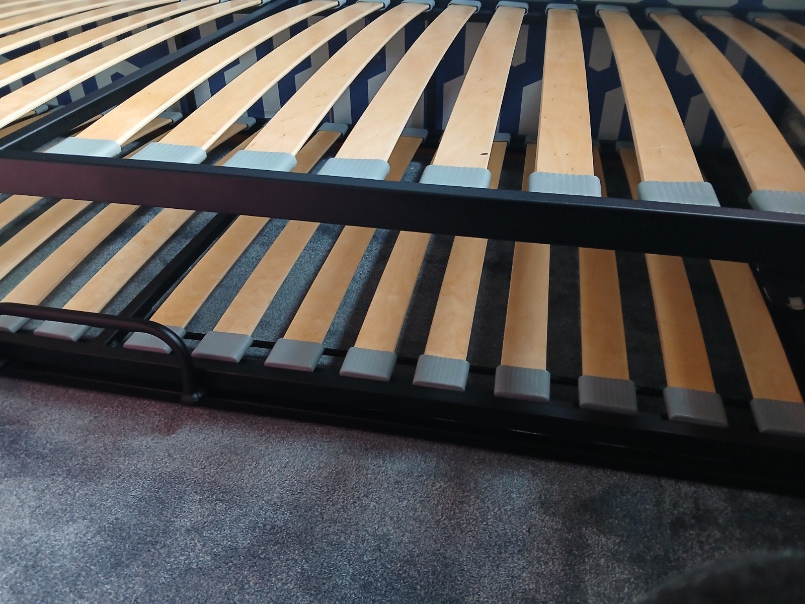 bed met uitschuifbed, Ophalen, Eenpersoons