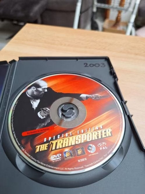 Dvd the transporter, special edition hh, Vanaf 12 jaar, Ophalen of Verzenden, Zo goed als nieuw, Actie