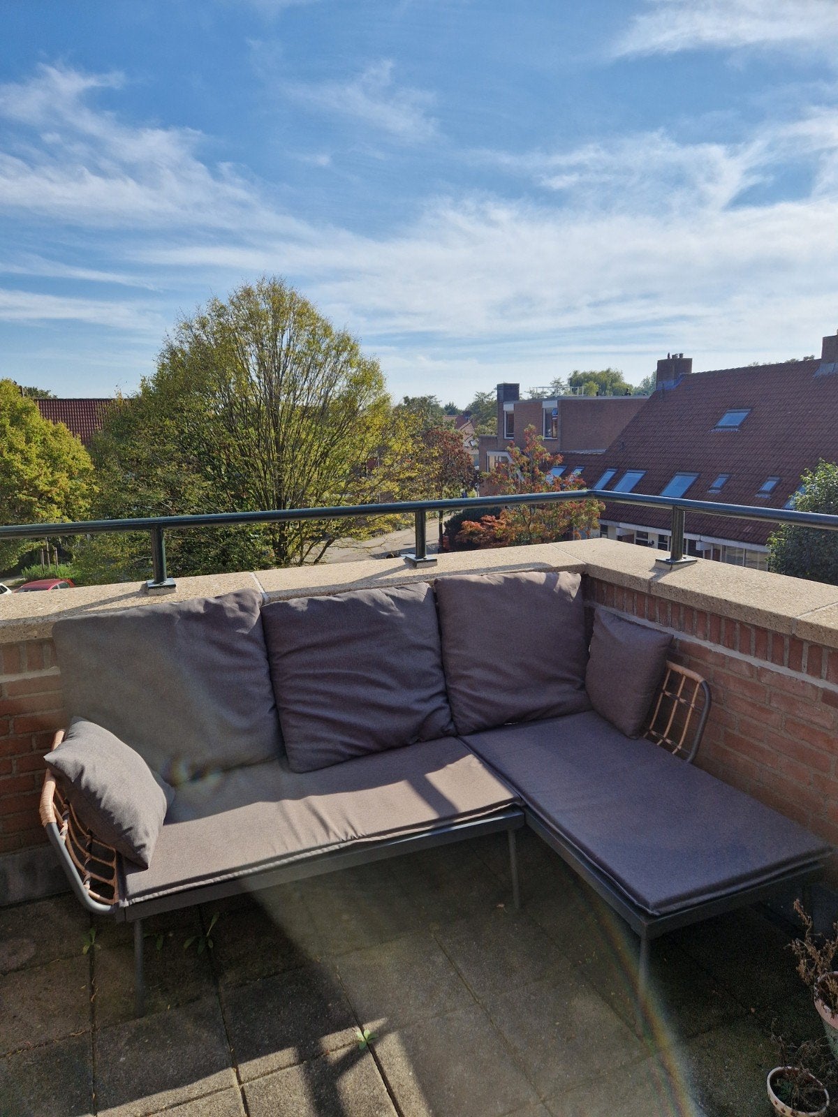 Loungebankje voor buiten, Tuin en Terras, Ophalen, Gebruikt, 2 zitplaatsen