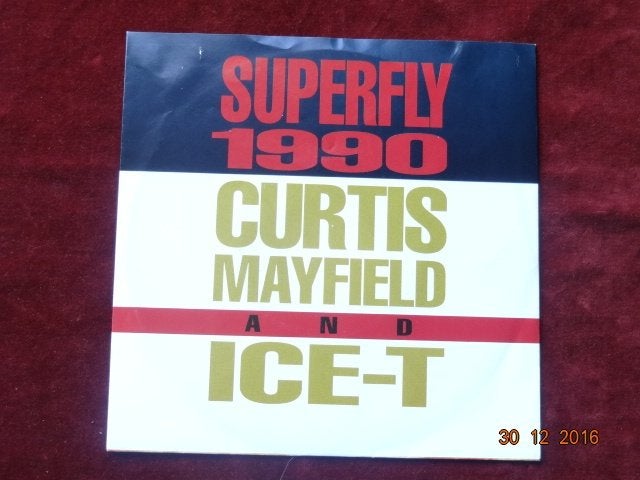Curtis Mayfield & Ice T - Supperfly 1990  (7"), Gebruikt, 7 inch, Single, Ophalen of Verzenden