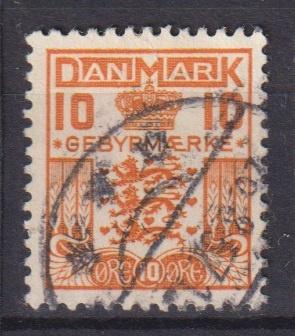 Denemarken 1926 Belastingzegel, Postzegels en Munten, Verzenden, Gestempeld, Overige thema's