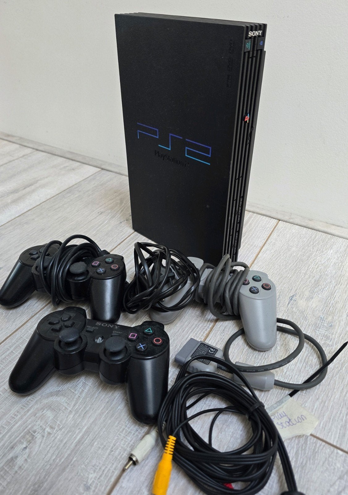 Playstation 2 - compleet met 3 controllers, Ophalen of Verzenden, Met 3 controllers of meer, Gebruikt, Met games