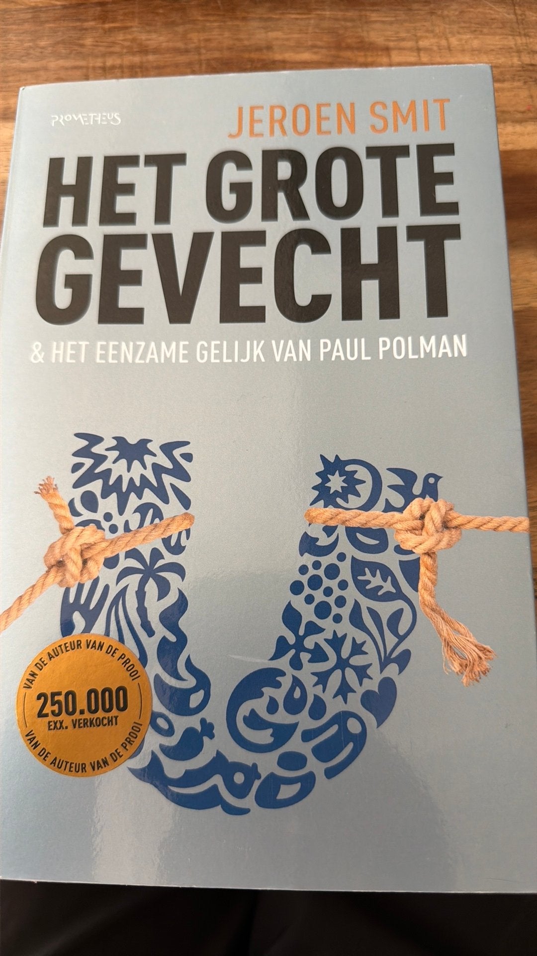 Jeroen Smit - Het grote gevecht, Boeken, Ophalen of Verzenden, Zo goed als nieuw, Jeroen Smit