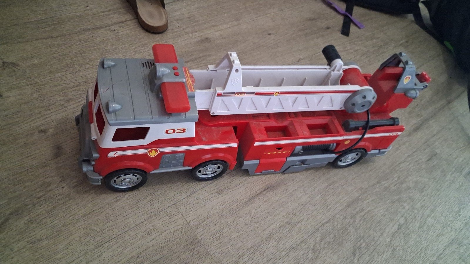 paw patrol brandweer, Kinderen en Baby's, Ophalen of Verzenden, Zo goed als nieuw, Duplo