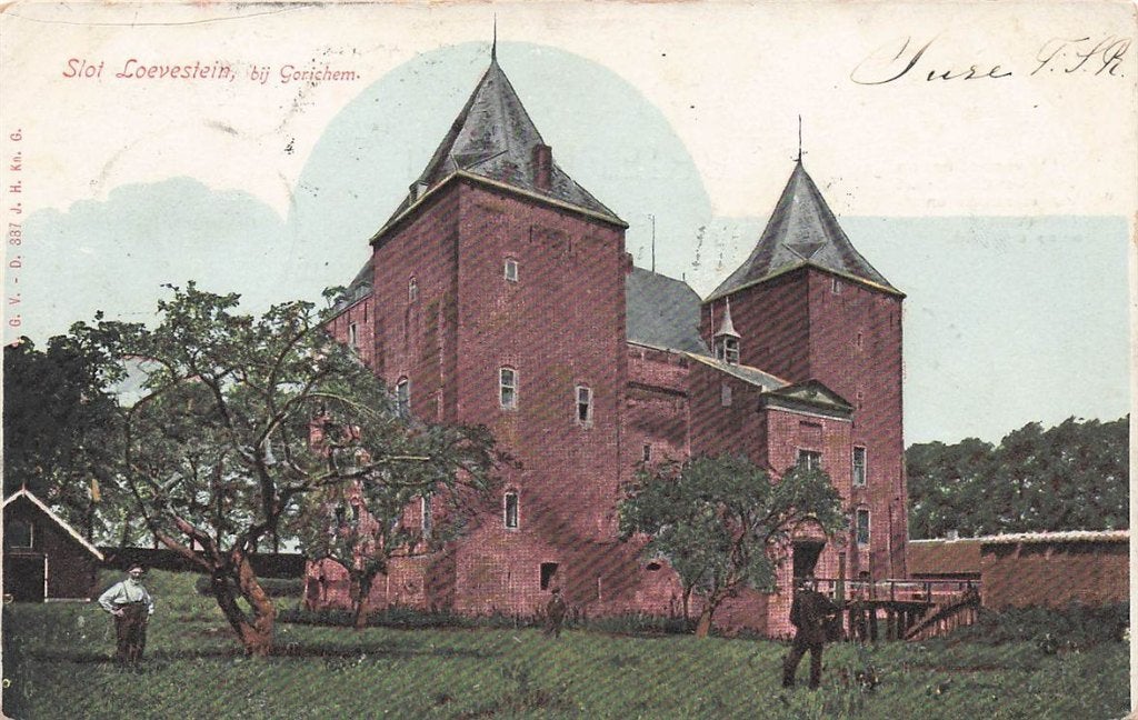 702-219-029 Slot Loevestein Bij Gorinchem, Verzenden, Voor 1920, Gelderland