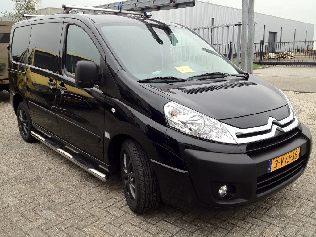 Fiat Scudo Sidebars rechte buis 70 mm met opstapjes, Ophalen, Niet ingevuld, Niet ingevuld, Niet ingevuld