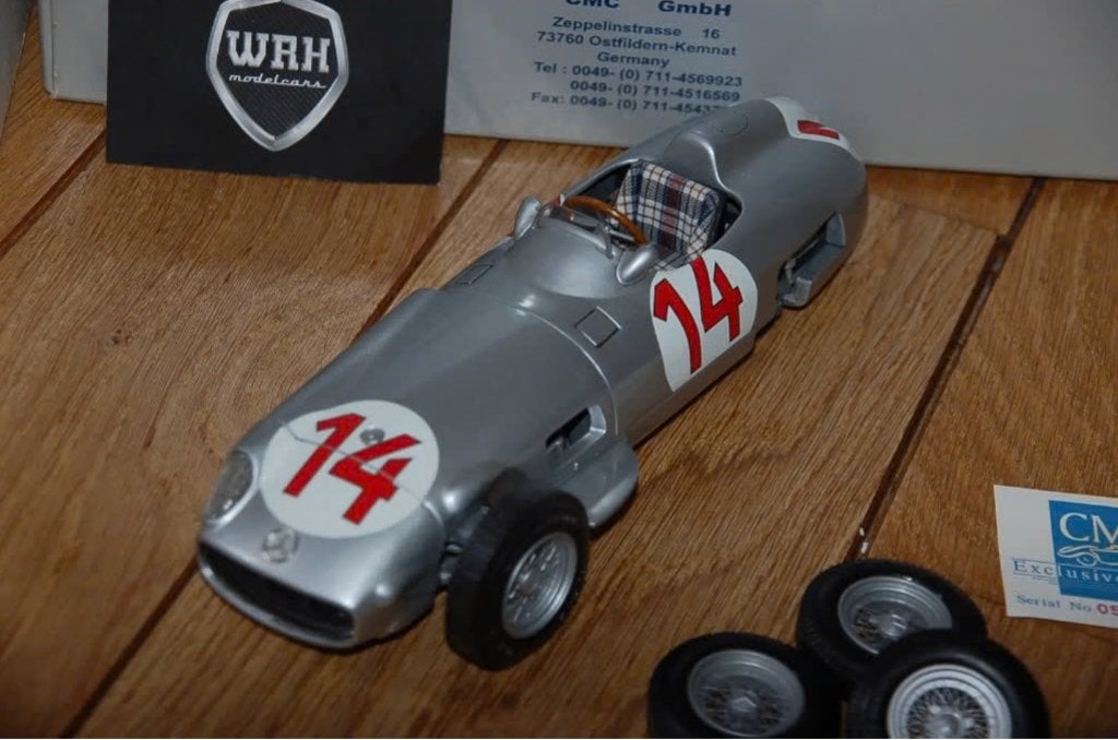 1:18 MERCEDES W196 MONOPOSTO #14 SCHADE CMC WRH, Verzenden, Gebruikt, Auto, Overige merken
