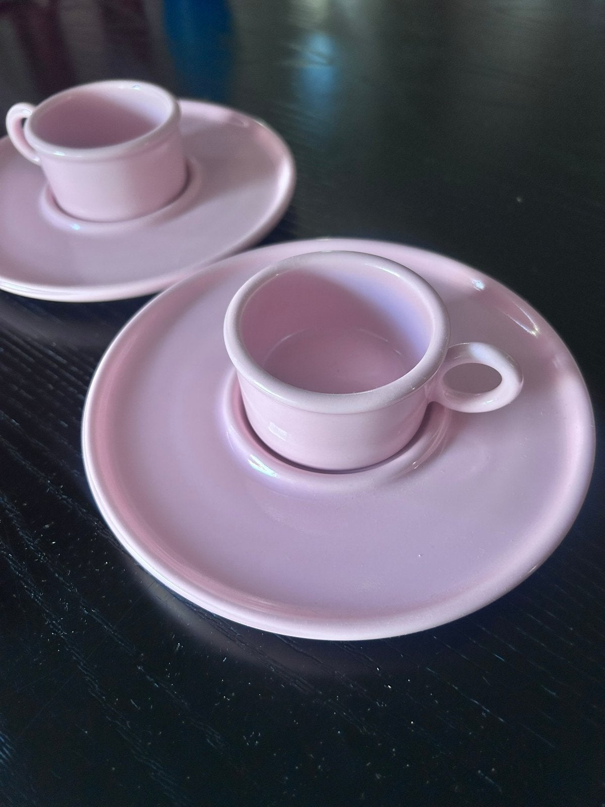 Gustaf Westmann IKEA VINTERFINT roze koffiekopjes + schotels, Ophalen of Verzenden, Nieuw, Porselein, Kop en/of schotel