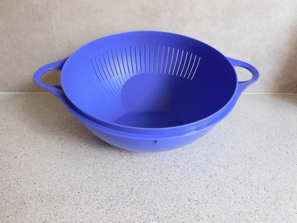 Tupperware Multi Vergiet 3,75 Ltr. Paars, Ophalen of Verzenden, Zo goed als nieuw, Paars, Overige typen