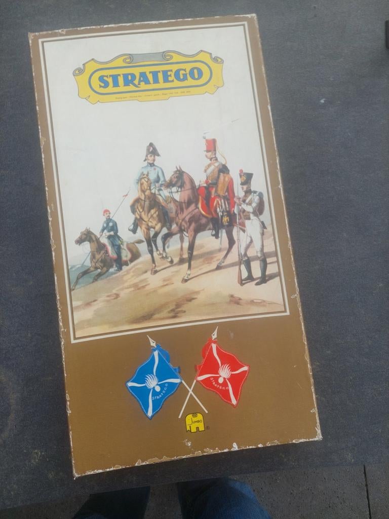 Vintage Stratego compleet, Ophalen of Verzenden, Zo goed als nieuw