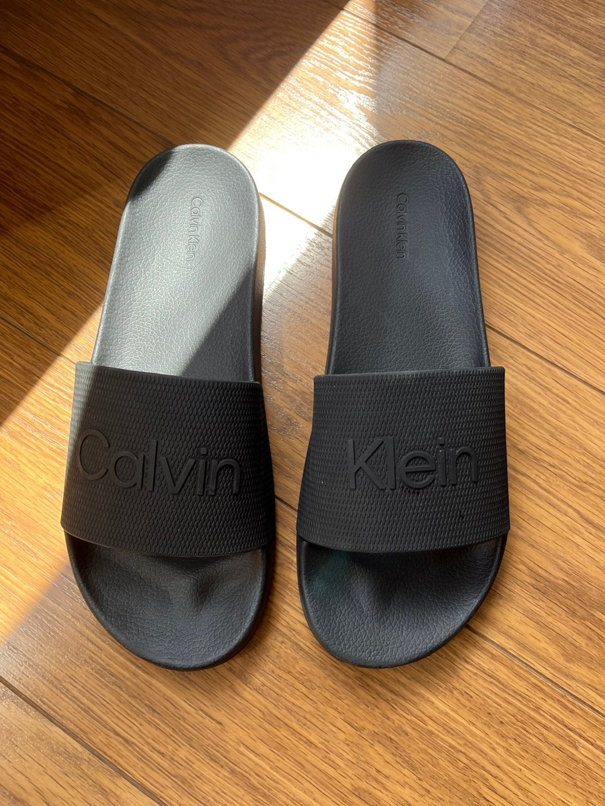 Calvin Klein badslippers maat 45, Kleding | Heren, Schoenen, Slippers, Zwart, Nieuw, Ophalen of Verzenden
