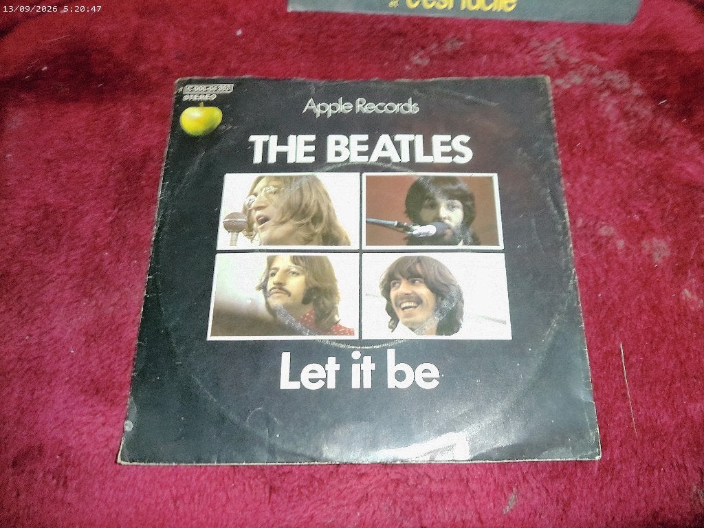 The Beatles - Let it be / you know my name, Gebruikt, Fotohoes, 7 inch, Ophalen of Verzenden