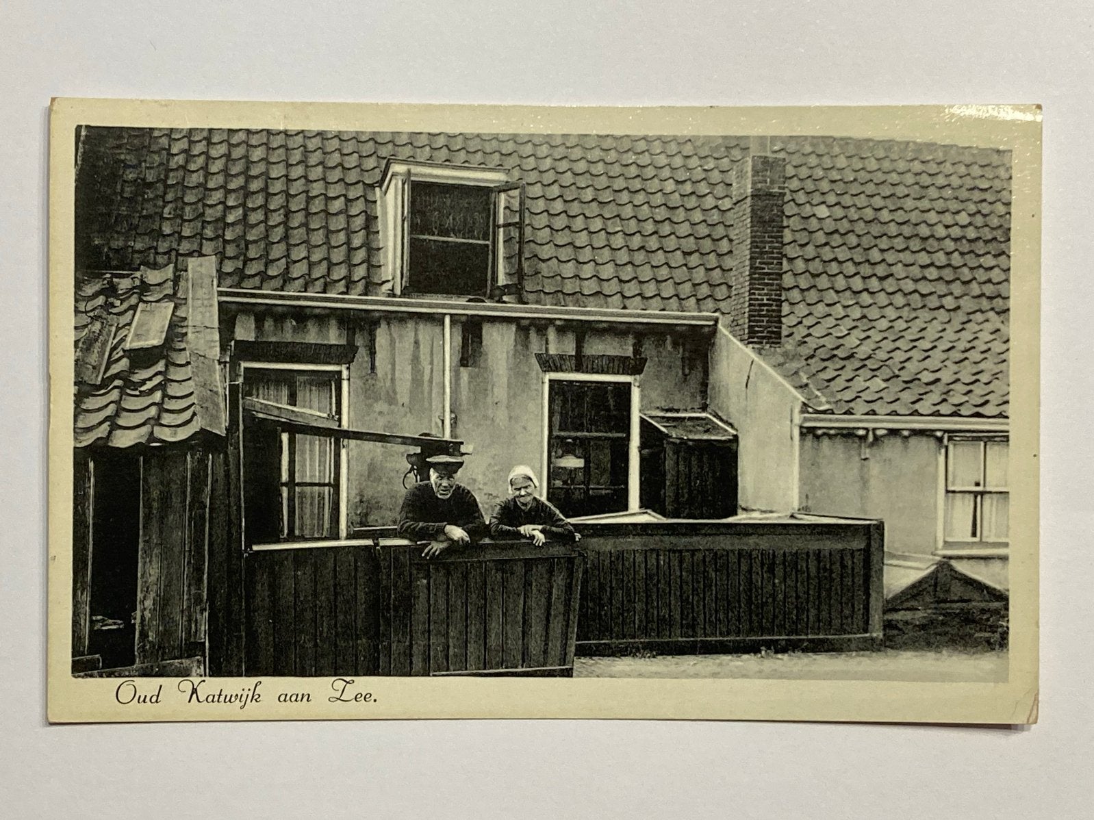 Oude ansichtkaart Katwijk aan Zee, 1939, Verzenden, 1920 tot 1940, Gelopen, Zuid-Holland
