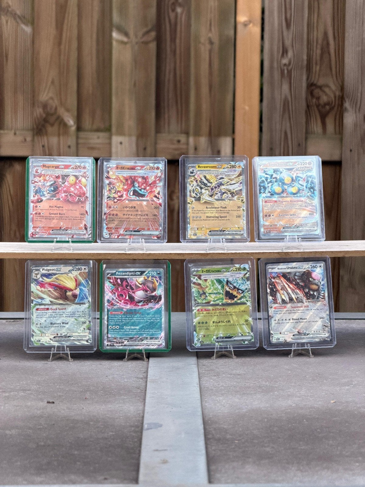 Pokémon EX Kaarten Collectie - Diverse Zeldzame Kaarten, Ophalen of Verzenden, Zo goed als nieuw, Meerdere kaarten