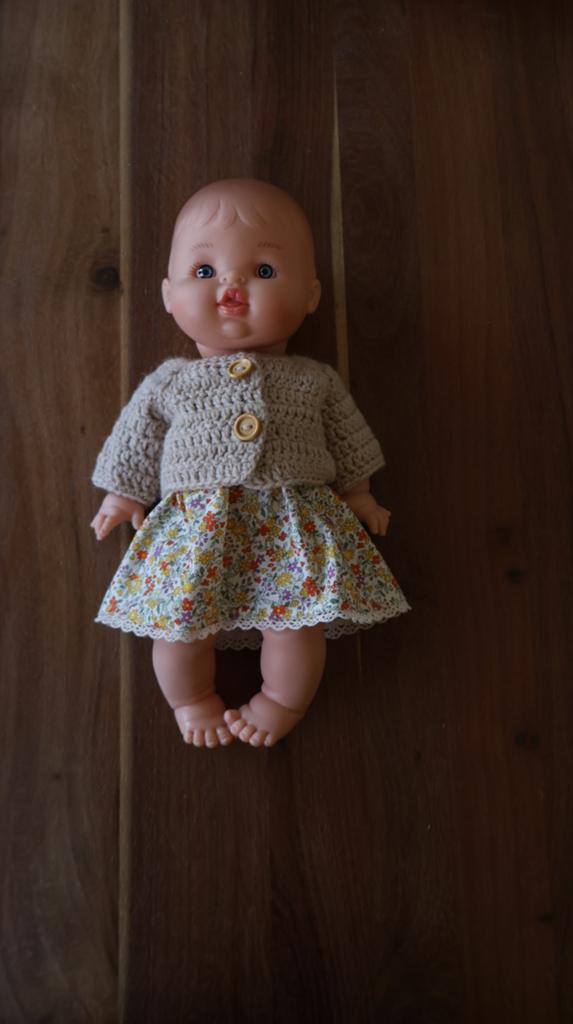 Poppenkind setje 004, Kinderen en Baby's, Speelgoed | Poppen, Ophalen of Verzenden, Nieuw, Babypop
