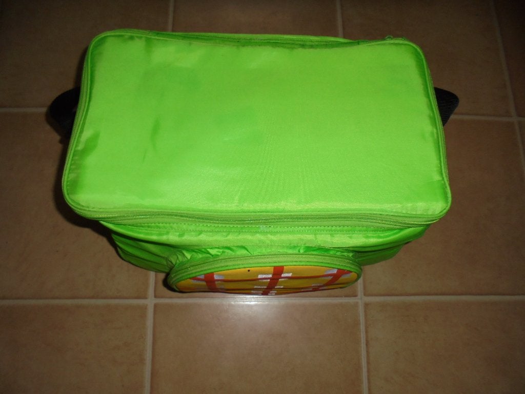 Groene koeltas, Caravans en Kamperen, Koelboxen, Ophalen of Verzenden, Zo goed als nieuw, Koeltas, Koelelement