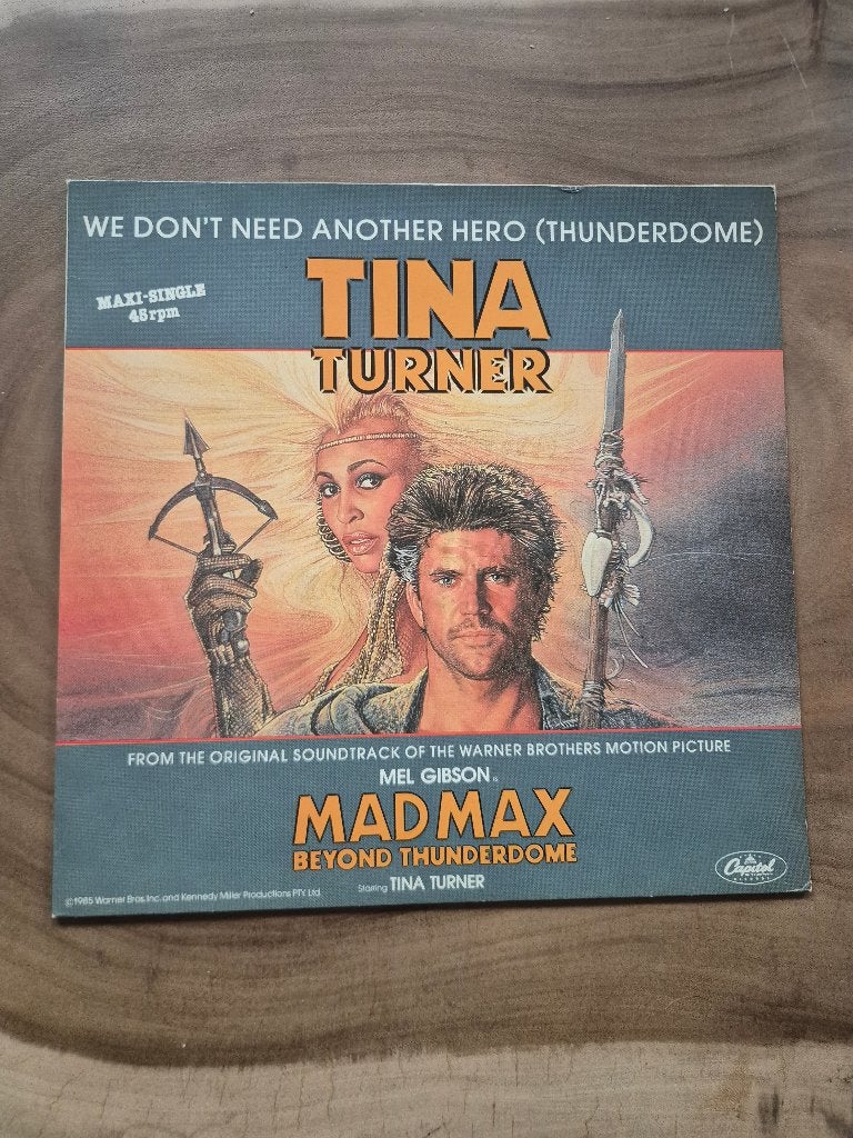 Tina Turner - We Don't Need Another Hero (Thunderdome), Ophalen of Verzenden, Zo goed als nieuw, Disco, EP