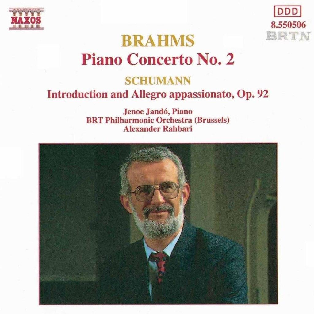 CD Brahms/Schumann : Piano concerto 2/ Introduct. op. 92, Ophalen of Verzenden, Romantiek, Zo goed als nieuw, Orkest of Ballet