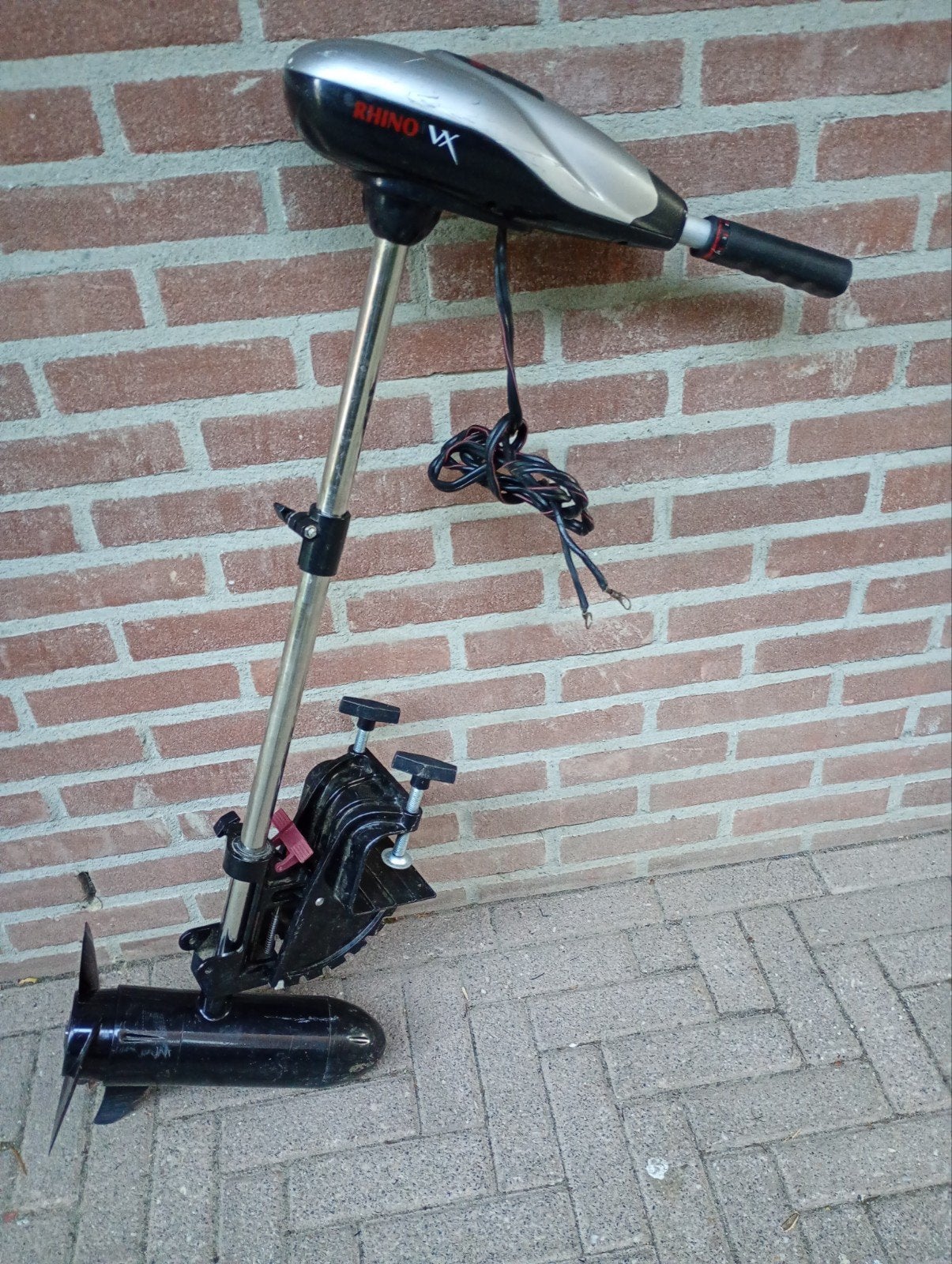 electro motor rhino 54lb, Watersport en Boten, Ophalen, Gebruikt, Elektrisch, Buitenboordmotor