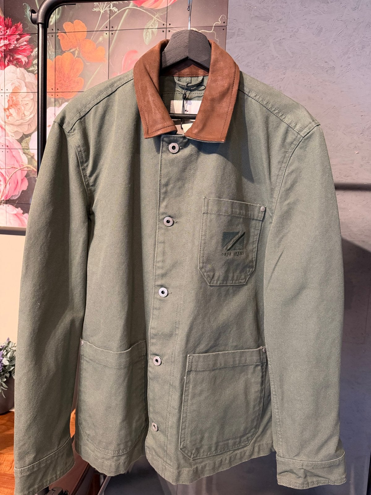 Pepe Jeans Heren Jas - Nieuw met label, Ophalen, Nieuw, Maat 52/54 (L), Groen