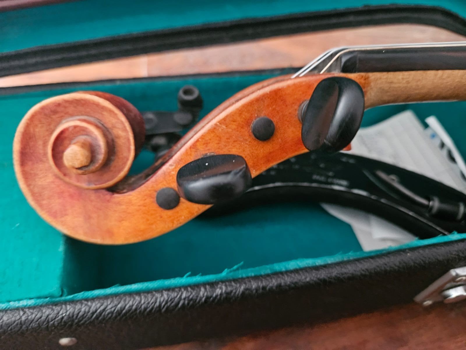 Vintage Viool met Koffer en Strijkstok - Gebruikt, Muziek en Instrumenten, Strijkinstrumenten | Violen en Altviolen, Gebruikt