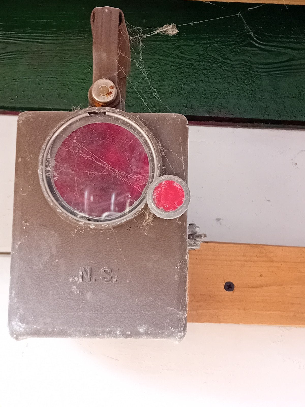 Vintage ondergrondse mijn seinlampen (set van 2), Ophalen of Verzenden