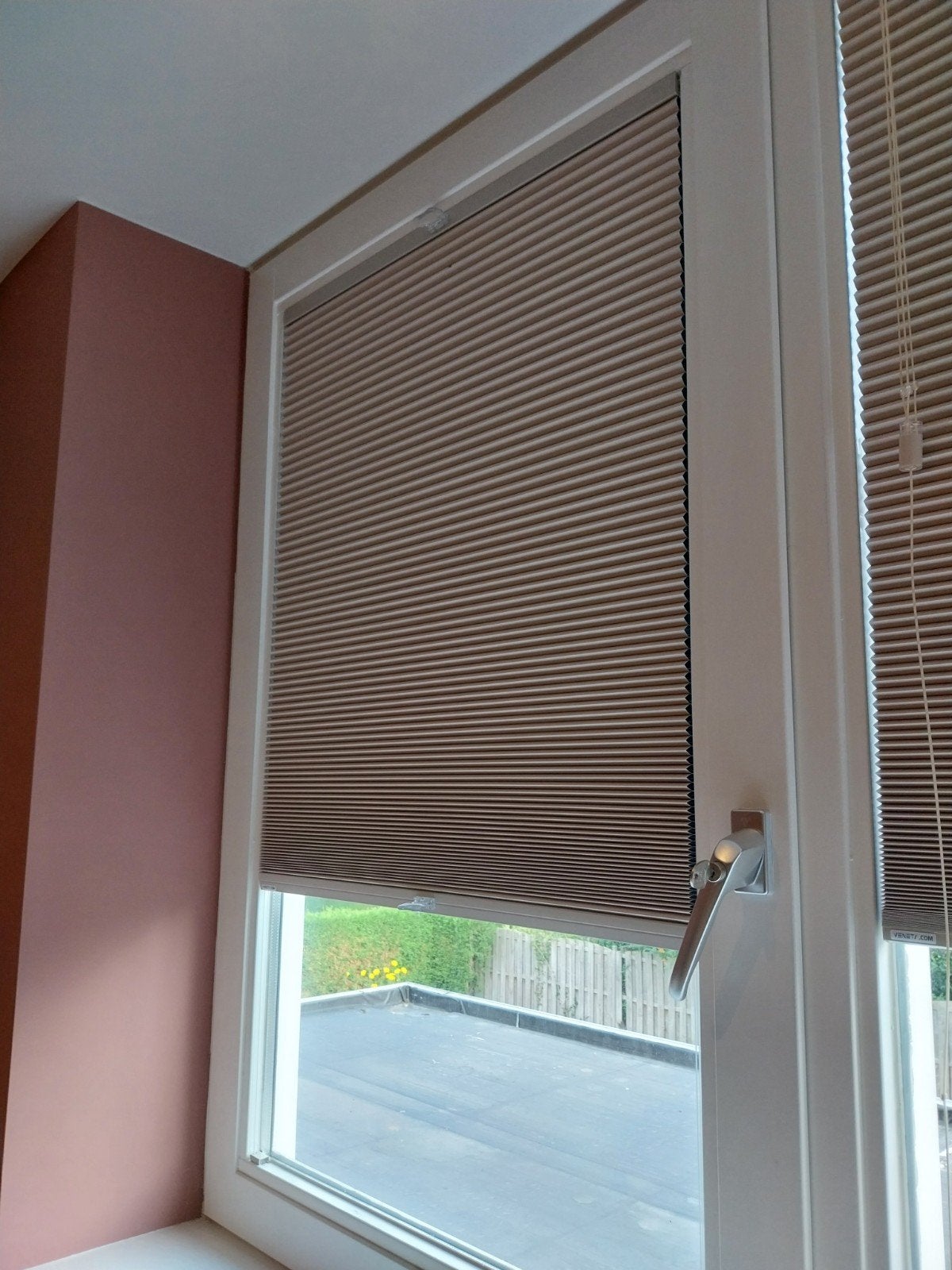 Plisségordijn - Beige, Huis en Inrichting, Overige merken, Beige, Nieuw, Ophalen of Verzenden